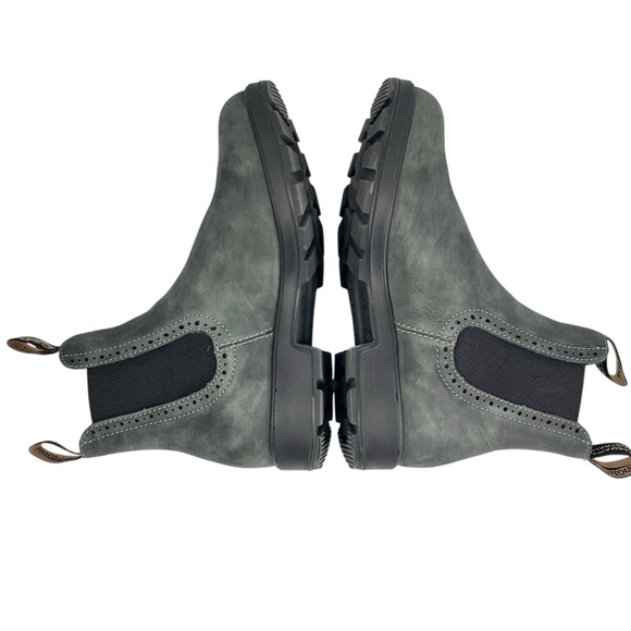 Blundstone #1630 High Top Elastic Sided Boots Women’s 38.5 in Rustic Black - Picture 3 of 13